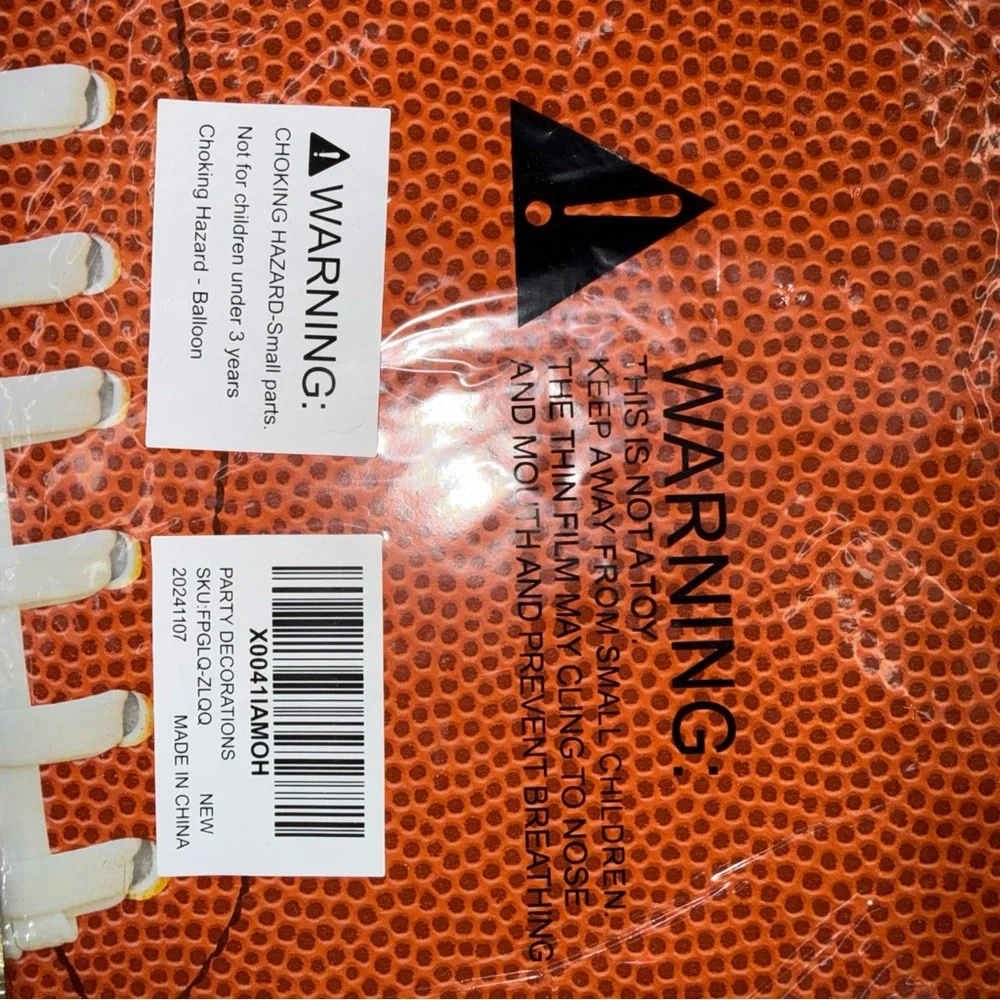 Football Party Touchdown Balloon Set28 Piece Set NEW